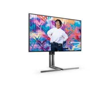 Монитор LCD 27" AOC U27U3CV, nano IPS, Black, 3840x2160, 50M:1, 350cd/m2, 178/178, 4ms, 60Hz, профессиональная цветопередача 100% sRGB, 98% DCI-P3, Flicker Free,, 2xHDMI, DP, 5xUSB3.2 (1xUSB Type-C 96W), RJ-45, Headphone out, Speakers 2x3W Монитор LCD 27" AOC U27U3CV, nano IPS, Black, 3840x2160, 50M:1, 350cd/m2, 178/178, 4ms, 60Hz, профессиональная цветопередача 100% sRGB, 98% DCI-P3, Flicker Free,, 2xHDMI, DP, 5xUSB3.2 (1xUSB Type-C 96W), RJ-45, Headphone out, Speakers 2x3W