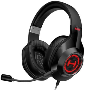 Наушники с микрофоном Edifier G2 II Black охватывающие, с регулятором громкости,20-20000Hz, 7.1, USB, RGB Наушники с микрофоном Edifier G2 II Black охватывающие, с регулятором громкости,20-20000Hz, 7.1, USB, RGB
