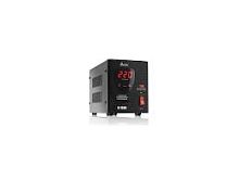 ИБП UPS SVC PTL-2K-LCD, 2000VA (1400W), PTL-серия, LSD, Tel.line, USB (Smart), диапазон работы AVR:145-275B, бат 12В/7,5Ah*4, вентилятор 8см*1б 2 вых.,черный