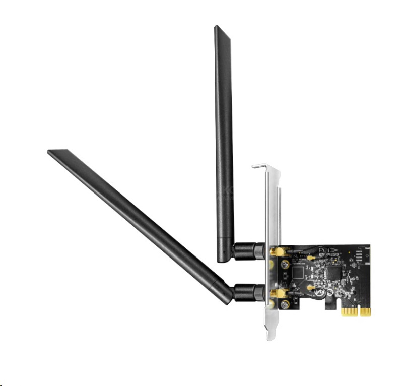 Беспроводной сетевой адаптер Wi-Fi CUDY WE1300 AC1300, 2T2R, 867Mbps at 5GHz + 400Mbps at 2.4GHz, 2 detachable antennas, PCIe Беспроводной сетевой адаптер Wi-Fi CUDY WE1300 AC1300, 2T2R, 867Mbps at 5GHz + 400Mbps at 2.4GHz, 2 detachable antennas, PCIe