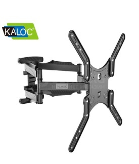 Настенный кронштейн для ТВ и мониторов Kaloc Zeno KLC-X5, Макс. Нагрузка-36.4 кг, Диагональ экрана от 32"до 60", Наклон-2°/+10°, Поворот 60°/+60°, до стены 42-452мм, VESA 100x100, 400x400mm, Чёрный Настенный кронштейн для ТВ и мониторов Kaloc Zeno KLC-X5, Макс. Нагрузка-36.4 кг, Диагональ экрана от 32"до 60", Наклон-2°/+10°, Поворот 60°/+60°, до стены 42-452мм, VESA 100x100, 400x400mm, Чёрный