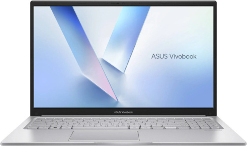 Ноутбук Asus X1504VA-BQ4173, Intel i7-150U(up to 5.40GHz), 8GB DDR5, 512GB SSD NVMe, 15.6" FHD (1920 x 1080) IPS, Intel Graphics, Type-C HDMI WiFi BT, EN-RU, серебро