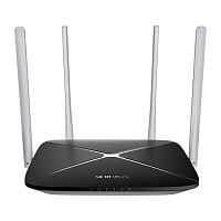 Роутер Wi-Fi 4G LTE MERCUSYS MB135-4G (AC1200/ 2,4ГГц до 300Мбит/с/ 5ГГц до 867Мбит/с/ 1×nano-SIM/1×LAN/WAN 100Мбит/с+3×LAN 100Мбит/с/ MIMO/ EasyMesh)
