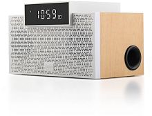 Беспроводная колонка Edifier MP260, wooden enclosure, 4W+4W+12W Subwoofer, L/R: 1.75 inch, SW: 2.75 inch, ≥ 80dB(A), Bluetooth v5.0, часы, будильник, AUX, USB , 2500mAh, 7 часов звучания, 53Hz-18000Hz, 192.5mm×113mm×115mm, 1.5kg, белый