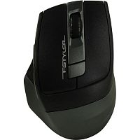 Беспроводная мышь A4Tech Fstyler FB35, колесо прокрутки,2000dpi, Bluetooth 3.0/4.0, Беспроводной 2.4 ГГц, Эффективная дистанция 10 м.,Полночь зелёная