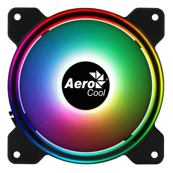 Вентилятор AeroCool, Saturn 12F DRGB Molex+3P, 120мм, 1000+-10%об.мин, 35.8CFM, 19.6dBA, 120х120х25мм, гидравлический подшипник, 40000 часов время службы, Чёрный Вентилятор AeroCool, Saturn 12F DRGB Molex+3P, 120мм, 1000+-10%об.мин, 35.8CFM, 19.6dBA, 120х120х25мм, гидравлический подшипник, 40000 часов время службы, Чёрный