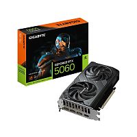 Видеокарта RTX 5060 Gigabyte GeForce RTX™ 5060 WINDFORCE MAX OC 8GB GDDR7, Engine clock 2512MHz, Memory clock 28000MHz, 128Bit, 3xDP, HDMI [GV-N5060WF2MAX OCV2-8GD]