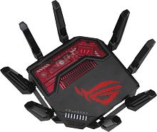 Роутер Wi-Fi ASUS GT-BE19000AI (11529Mb/s, 6G+5764Mb/s, 5G+1376Mb/s, 2.4G, 2x10G+4x2.5G+1x1G, 8 антен, USB3.2/2.0, OFDMA, AiProtection,AiMesh,AI-core)