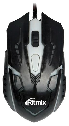 Мышь RITMIX ROM-311 Black 800-2400 dpi, подсветка 7 цветов; USB, Кнопки: 3+1 колесо - кнопка, 1.2m Мышь RITMIX ROM-311 Black 800-2400 dpi, подсветка 7 цветов; USB, Кнопки: 3+1 колесо - кнопка, 1.2m