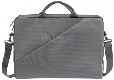 Сумка для ноутбука RivaCase 8730 Серая 15.6" Ультра тонкая, утолщенные стенки. Переднее отделение для аксессуаров , плечевой ремень. Сумка для ноутбука RivaCase 8730 Серая 15.6" Ультра тонкая, утолщенные стенки. Переднее отделение для аксессуаров , плечевой ремень.