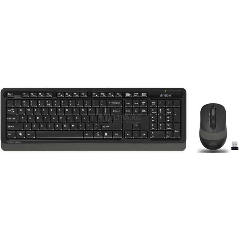 Беспроводная клавиатура + мышь A4Tech Fstyler FG1010 (FG10+FGK10), мембранная, 104btns, 2000dpi, 4btns, USB, серый Беспроводная клавиатура + мышь A4Tech Fstyler FG1010 (FG10+FGK10), мембранная, 104btns, 2000dpi, 4btns, USB, серый