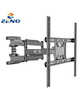 Настенный кронштейн для ТВ и мониторов Kaloc Zeno P5-L400, Макс. Нагрузка-40.9 кг, Диагональ экрана от 32"до 70", Наклон-2°/+10°, Поворот 120°, до стены 58-458мм, VESA 75x75, 400x400mm, Чёрный Настенный кронштейн для ТВ и мониторов Kaloc Zeno P5-L400, Макс. Нагрузка-40.9 кг, Диагональ экрана от 32"до 70", Наклон-2°/+10°, Поворот 120°, до стены 58-458мм, VESA 75x75, 400x400mm, Чёрный