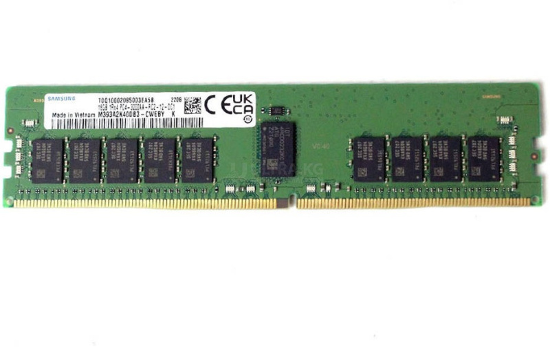 Оперативная память DDR4 16GB PC4-25600 (3200MHz) Samsung Pulled Оперативная память DDR4 16GB PC4-25600 (3200MHz) Samsung Pulled
