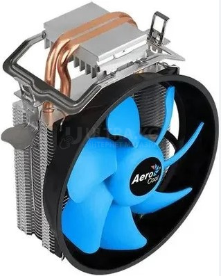 Кулер для процессора Aerocool Verkho 2 Plus Intel 1700/1200/115X/775/AM5/AM4/AM3+/AM3/AM2+/AM2/FM2/FM1, 115W, 120мм, 1000-2000 об/мин, 26.7 дБA, 4pin, 2 теплотрубки, Габариты 140 х 125 х 72 мм, Чёрный Кулер для процессора Aerocool Verkho 2 Plus Intel 1700/1200/115X/775/AM5/AM4/AM3+/AM3/AM2+/AM2/FM2/FM1, 115W, 120мм, 1000-2000 об/мин, 26.7 дБA, 4pin, 2 теплотрубки, Габариты 140 х 125 х 72 мм, Чёрный