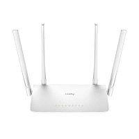 Беспроводной маршрутизатор Wi-Fi CUDY WR1200 AC1200 режимы AP/RE/WISP/Mesh Satellite, Dual-Band, 867Mb/s 5GHz+300Mb/s 2.4GHz, 5xLAN 10/100 Mbp/s, 4 антенны x5dBi, MU-MIMO, IPTV
