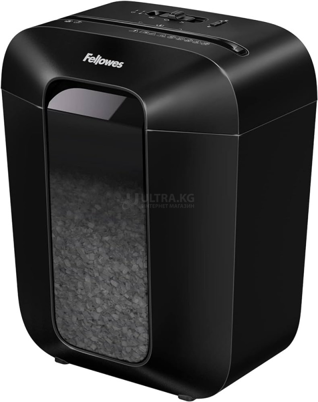 Шредер Fellowes LX41 Уровень секретности P-4, Фрагмент 4х12 мм, Подача 5(30) лист, Ёмкость корзины 17 л, Уничтожение скоб, скрепок, пл. карт, Чёрный Шредер Fellowes LX41 Уровень секретности P-4, Фрагмент 4х12 мм, Подача 5(30) лист, Ёмкость корзины 17 л, Уничтожение скоб, скрепок, пл. карт, Чёрный