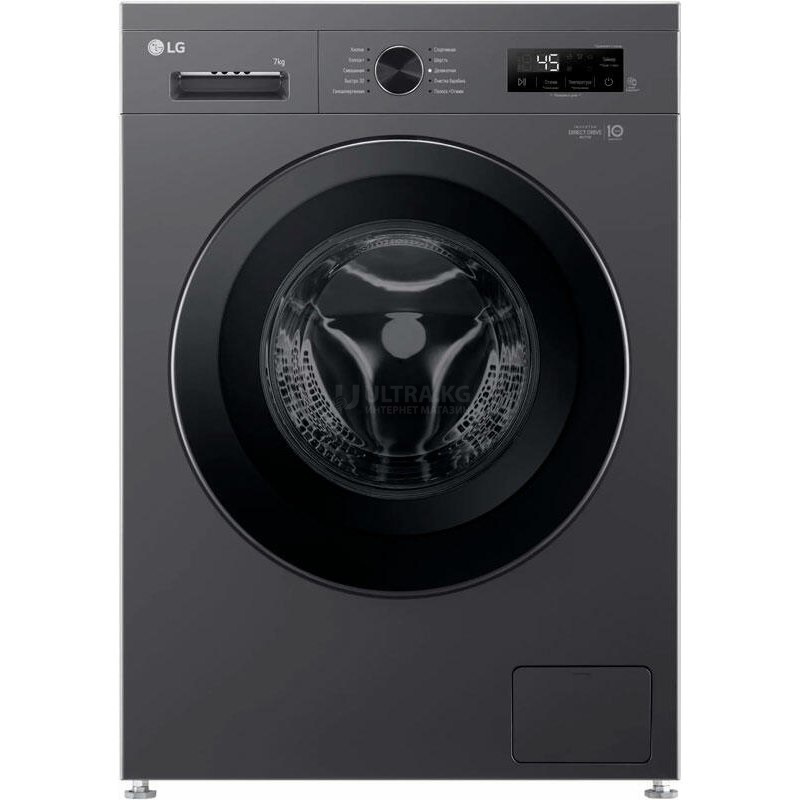 Стиральная машина LG F2Y1HS6J 7 кг , черная Стиральная машина LG F2Y1HS6J 7 кг , черная