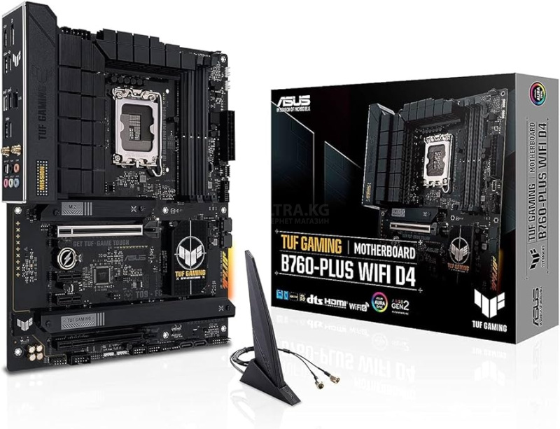 MB LGA1700 ASUS TUF GAMING B760-PLUS WIFI,4xDDR5,8xUSB,ATX,M.2, 2PCIe16x,2xPCIe1x, HDMI, DP,WiFi MB LGA1700 ASUS TUF GAMING B760-PLUS WIFI,4xDDR5,8xUSB,ATX,M.2, 2PCIe16x,2xPCIe1x, HDMI, DP,WiFi