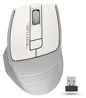 Беспроводная мышь A4Tech Fstyler FG30S, Оптическая 2000dpi, 2.4GHz, AA, 2000DPI, USB, бесшумный клик, Беспроводная, Белый