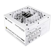 Блок питания 750W Thermaltake Toughpower GT 750W Snow Gold ATX 3.1,Gold, APFC,20+4pin,2х4+4pin,6хSata,4хMolex,4хPCI-E 6+2pin,1х12VHPWR,Modular,вентилятор 12см,150х86х140мм, Белый, Модульный [PS-TPT-0750FNFAGE-W]