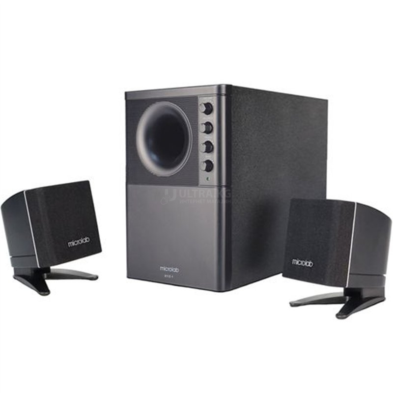 Microlab Subwoofer X1BT 2.1 BLACK 34W(7W*2 + 20W), Bluetooth 5.0 Microlab Subwoofer X1BT 2.1 BLACK 34W(7W*2 + 20W), Bluetooth 5.0