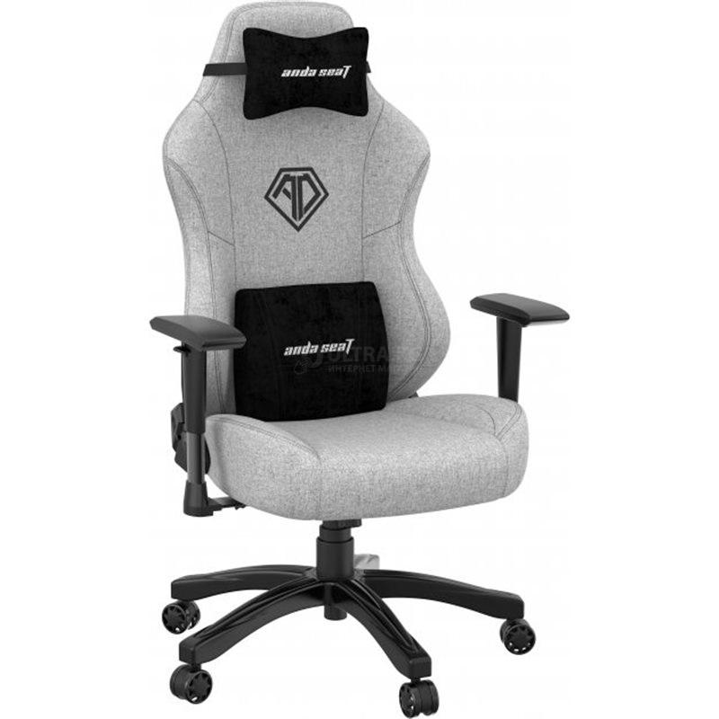 Gaming Chair AD18Y-06-G-F AndaSeat Phantom 3 GRAY 2D Armrest 60mm wheels Fabric Gaming Chair AD18Y-06-G-F AndaSeat Phantom 3 GRAY 2D Armrest 60mm wheels Fabric