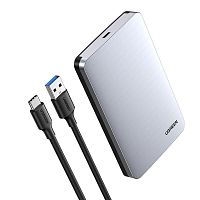 Корпус жесткого диска Ugreen CM300 2.5'' SATA External Hard Drive Enclosure with C To C cable, SSD/HDD 70499