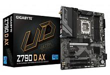Матплата Gigabyte Z790 D AX, LGA1700, Intel Z790, 4xDDR5 PC60800, 3xPCI-E 3.0x16, 2xPCI-E 3.0x1, Sound8Ch, GLAN, 4SATA+3M.2, RAID, ATX, 9USB3.2+6USB2.0, HDMI, DP, WiFi, Bluetooth - T