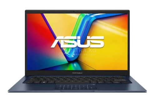 Ноутбук ASUS Vivobook 14 X1404VA-I38128 Intel Core i3-1315U (up to 4.5Ghz), 24GB DDR4, 1TB SSD m2 NVMe, 14" FHD, Type-C, HDMI, WiFi, BT, WIN11H, ENG-RUS, темно синий