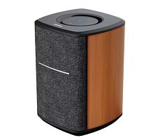 Беспроводная колонка Edifier MS50A, Mid-Bass (25W) + Treble (15W), Φ19mm silk diaphragm (Treble)+4inches/102mm (Mid-Bass), ≥85dB(A), Bluetooth v5.0, Wi-Fi 2.4GHz/5GHz, 52Hz-18000Hz, 143mmx210mmx143mm, 2.26kg, коричневый