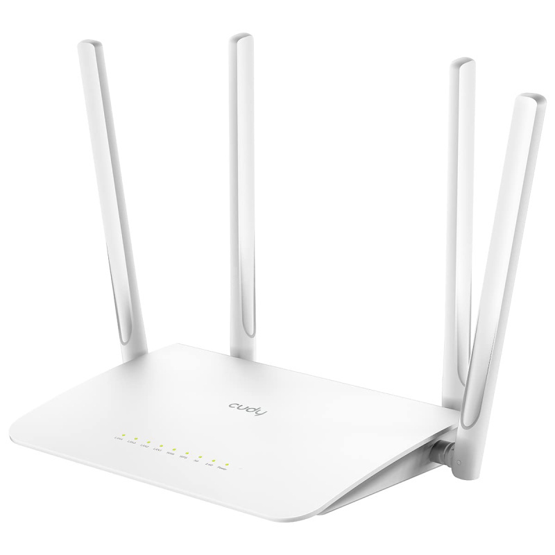 Беспроводной маршрутизатор Wi-Fi CUDY WR1300 AC1200 Gigabit Mesh режимы Router/Mesh/Repeater/WISP/Access Point, Dual-Band, 867Mb/s 5GHz+300Mb/s 2.4GHz, 5xLAN 1Gbp/s, 4 антенны x5dBi Беспроводной маршрутизатор Wi-Fi CUDY WR1300 AC1200 Gigabit Mesh режимы Router/Mesh/Repeater/WISP/Access Point, Dual-Band, 867Mb/s 5GHz+300Mb/s 2.4GHz, 5xLAN 1Gbp/s, 4 антенны x5dBi