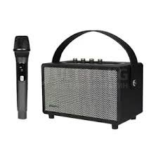 Microlab Portable Karaoke Speaker KTV203 30W Bluetooth 5.0,1100mAh, 3.5mm Line in, USB, WiFi mic. Microlab Portable Karaoke Speaker KTV203 30W Bluetooth 5.0,1100mAh, 3.5mm Line in, USB, WiFi mic.