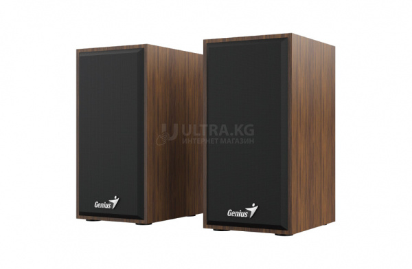 Звуковая система Genius SP-HF180 /2.0 Wood, 6W (3W x 2), USB-питание, 160Hz-18KHz, 1,2 м, 3,5мм 31730029400 Звуковая система Genius SP-HF180 /2.0 Wood, 6W (3W x 2), USB-питание, 160Hz-18KHz, 1,2 м, 3,5мм 31730029400